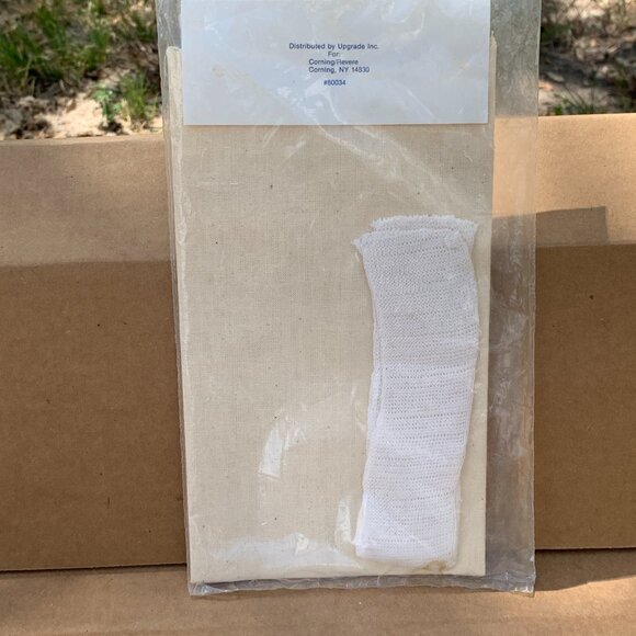 KITCHEN TOOLS - NEW Vintage Pastry cloth and rolling pin cover by Corning Revere - Picture 3 of 4